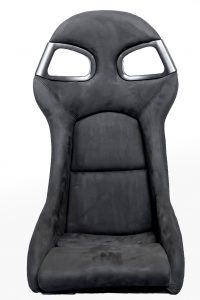 Frontansicht GT3-Style-Sitz / schwarze Naht