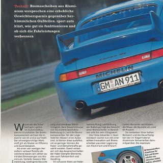 Sonderdruck Sport Auto 06/98 Seite 1