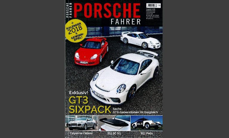 Porsche Fahrer Cover 1_2018