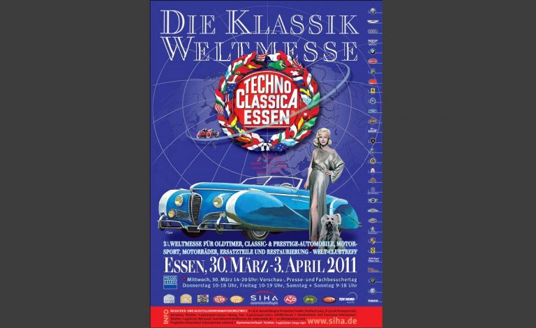 Techno Classica Plakat 2011