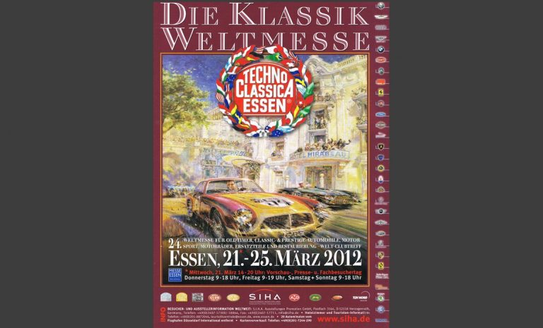 Techno Classica Plakat 2012