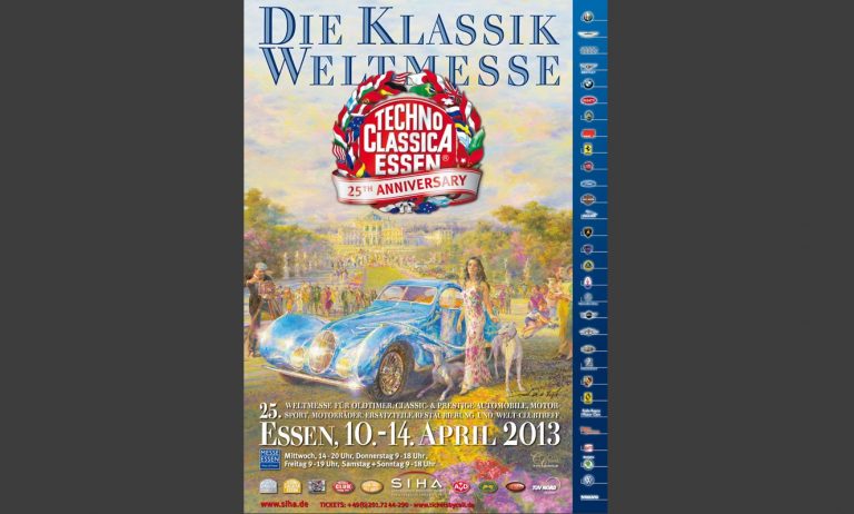 Techno Classica Plakat 2013