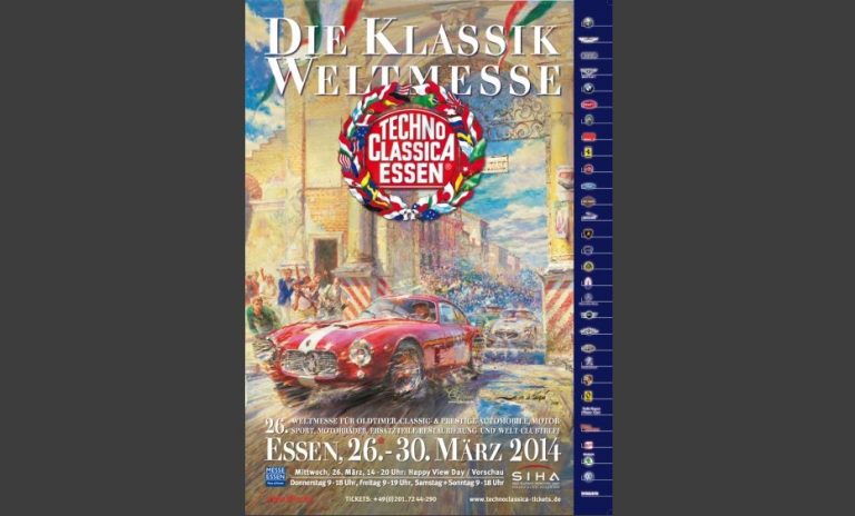 Techno Classica Plakat 2014